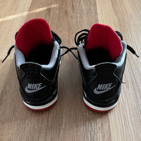 Jordan 4 Retro PS Bred Reimagined - Kids Size 1 - Picture 6 of 7